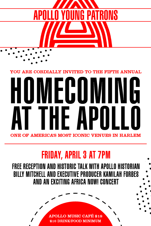 Apollo Homecoming Invite