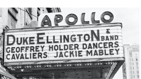 An archive photo of the Apollo Theater marquee